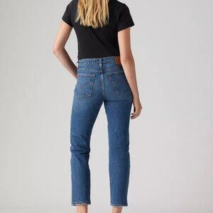 LEVI'S Wedgie Straight Fit Women's Jeans (dark wash)